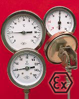 stainless steel bimetal thermometers - ATEX construction